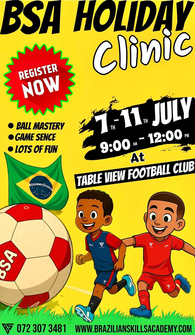 ⚽Table View FC Holiday Clinic